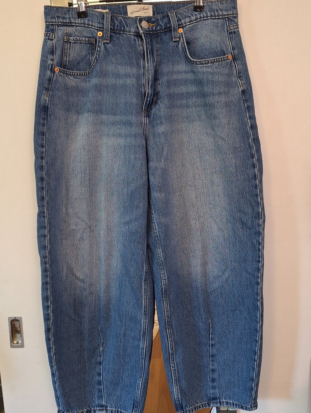 Women's Barrel Jeans Size 10 High Rise Universal Thread
